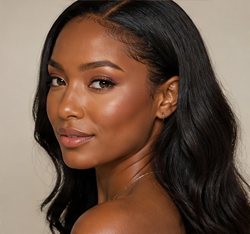 Bronzed Cheek