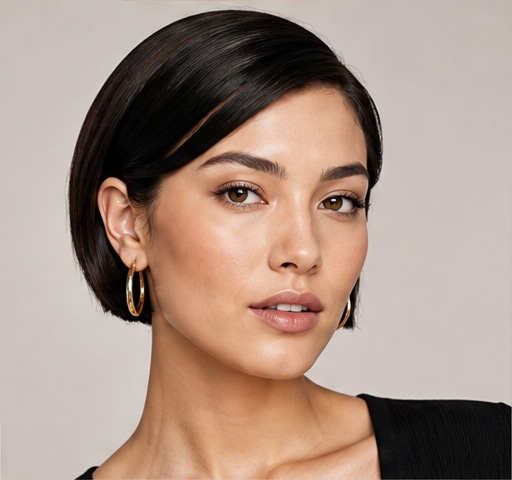 Sleek Side Part