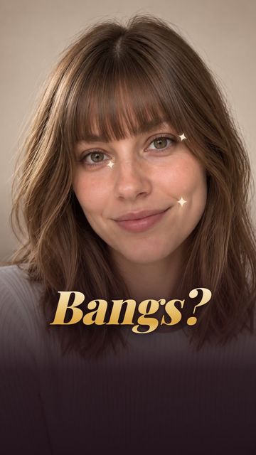 Blonde? Bangs? A bold red lip? See it on you first