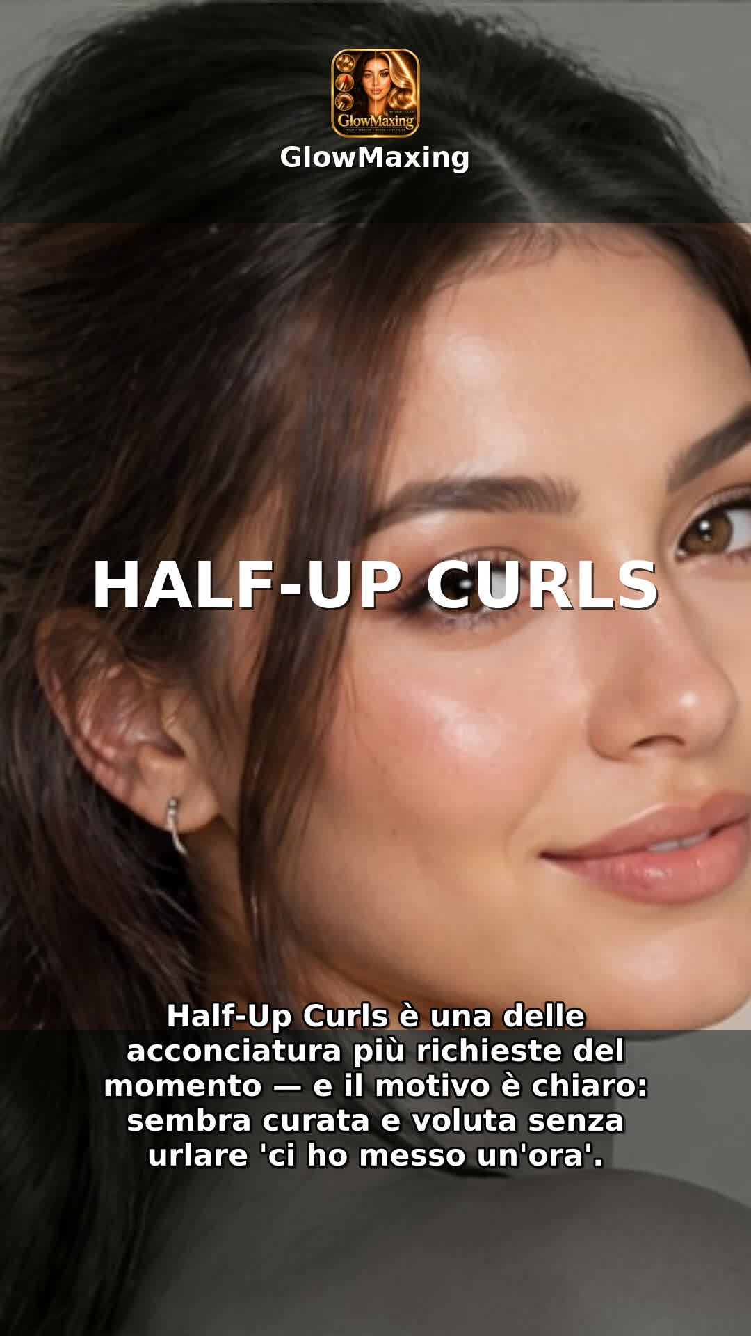 Half-Up Curls
