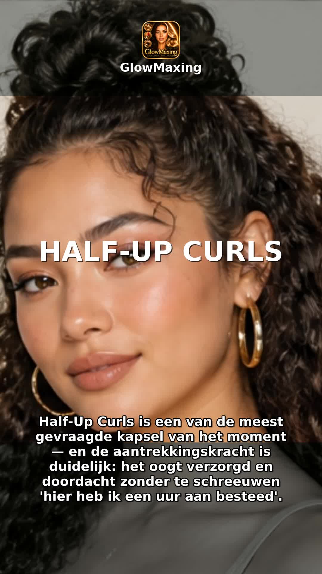 Half-Up Curls