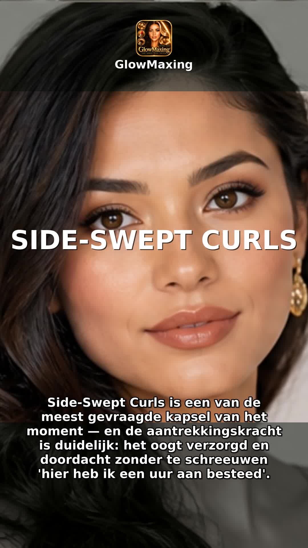 Side-Swept Curls