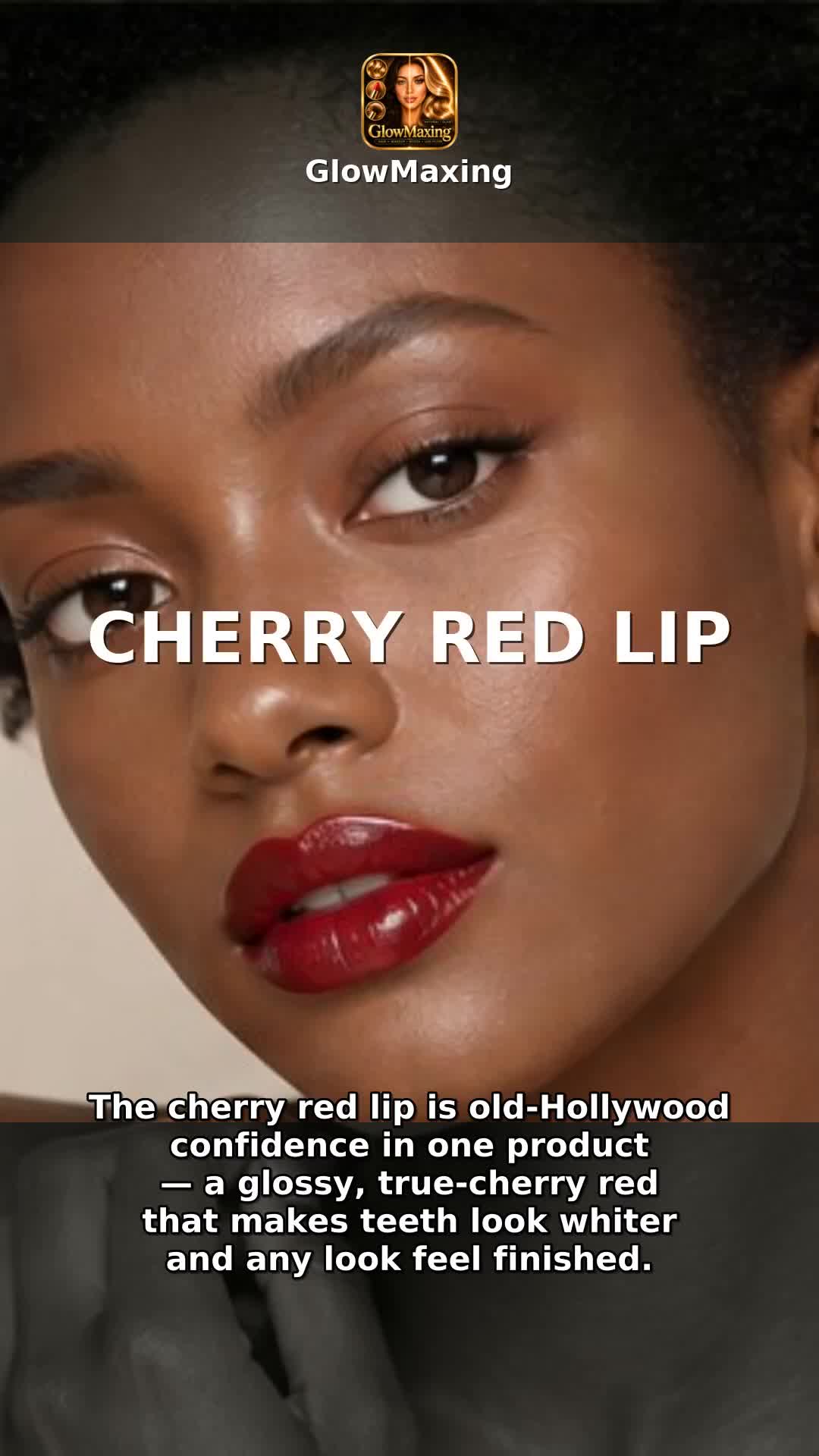 Cherry Red Lip