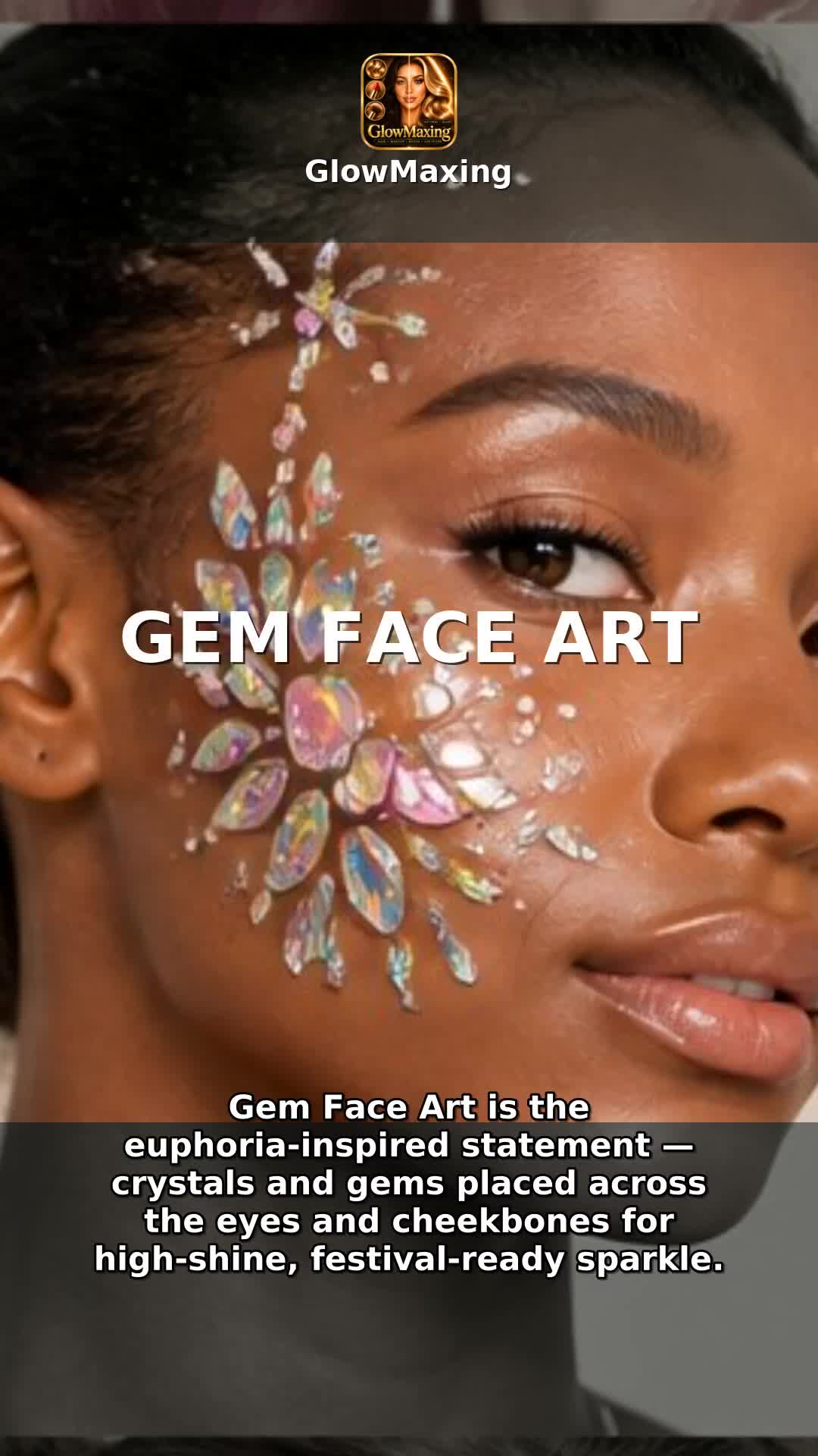 Gem Face Art