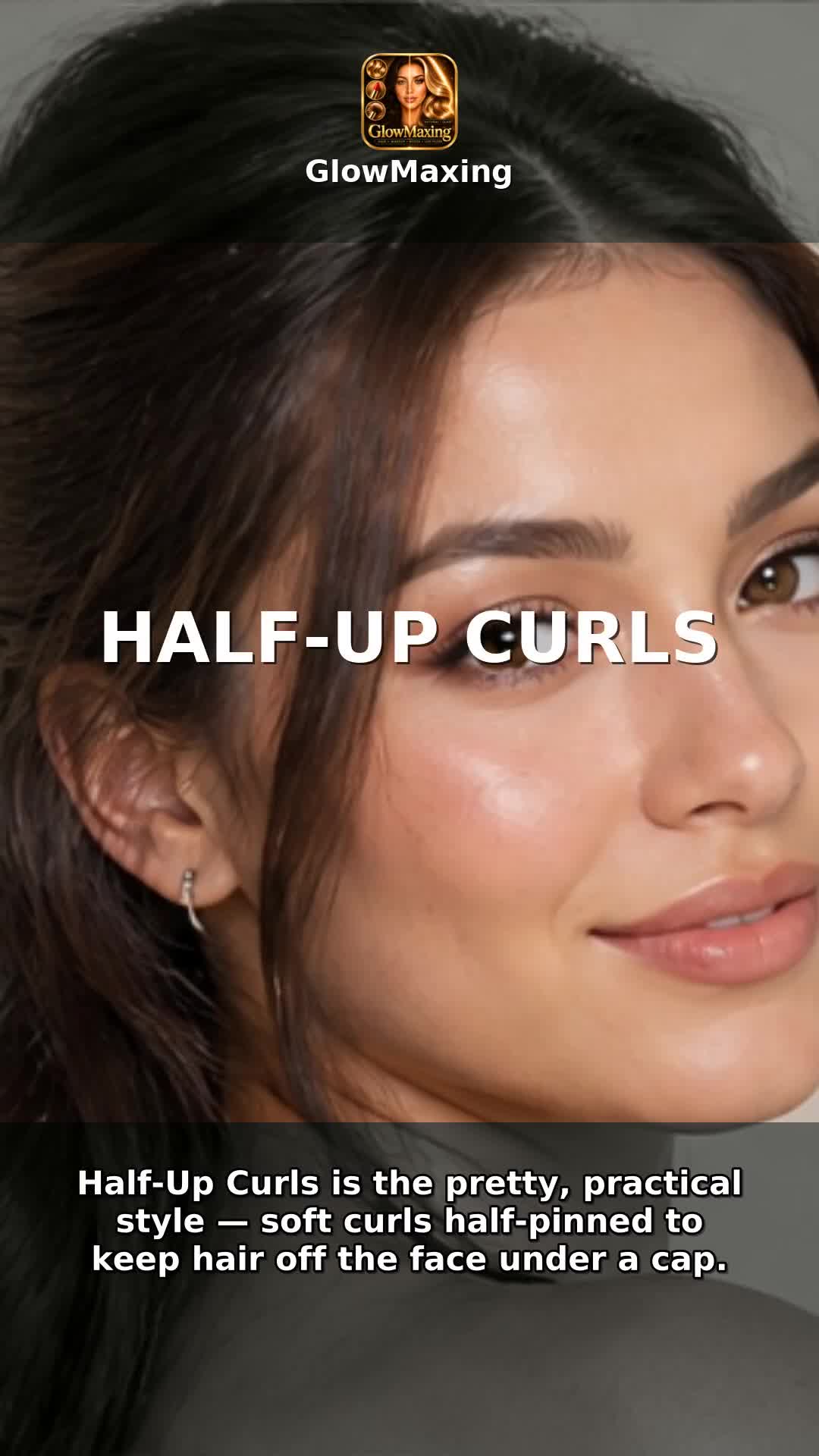 Half-Up Curls