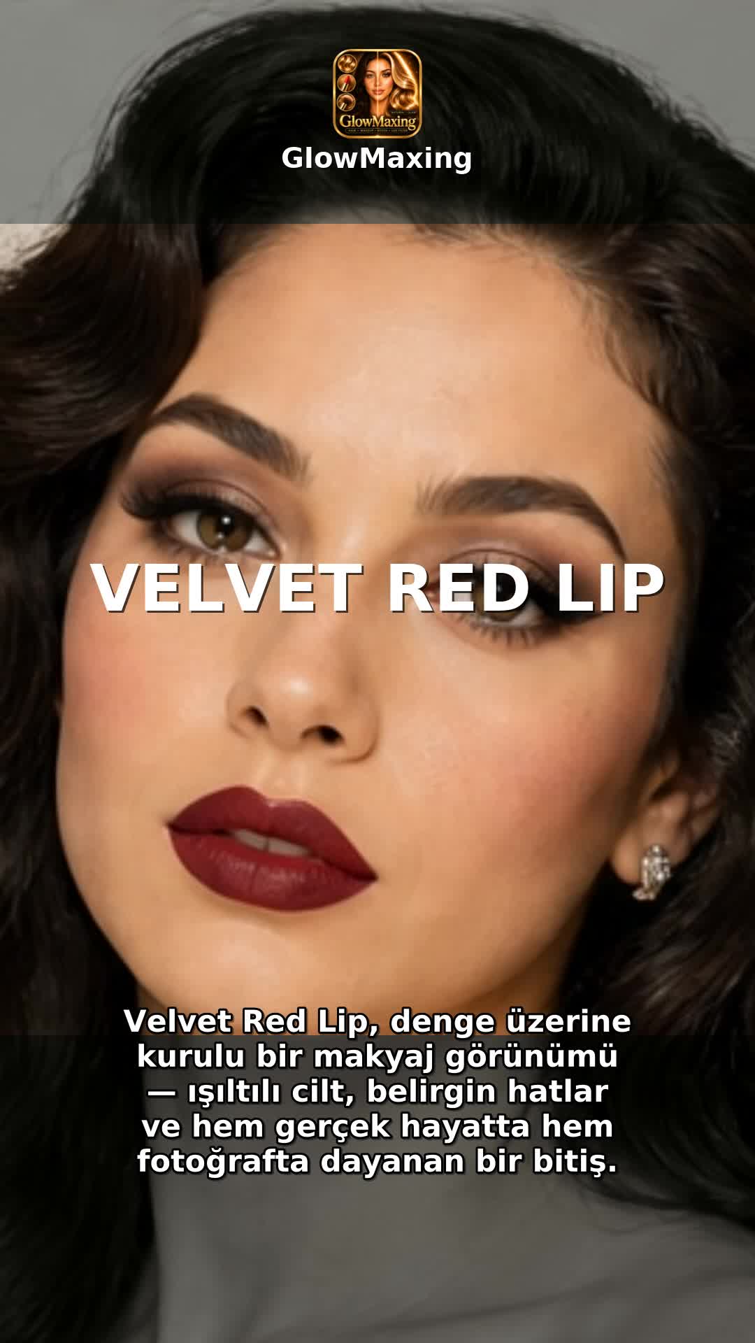 Velvet Red Lip